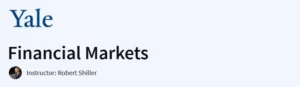 Financial Markets | Financial Markets Yale University Course