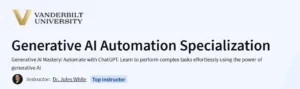 Generative AI Automation Specialization