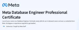 Meta Database Engineer Professional Certificate