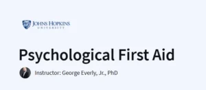 Psychological First Aid