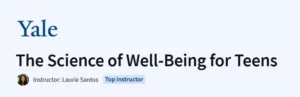 The Science of Well-Being for Teens