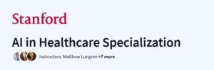 AI in Healthcare Specialization
