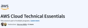 AWS Cloud Technical Essentials