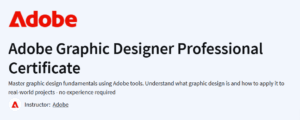 Adobe Graphic Designer Professional Certificate