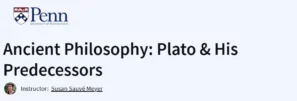Ancient Philosophy: Plato & His Predecessors
