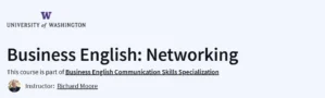 Business English: Networking