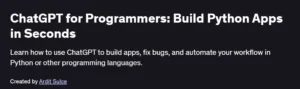 ChatGPT for Programmers