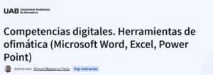 Competencias digitales. Herramientas de ofimática