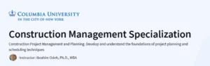 Construction Management Specialization
