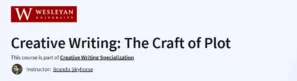 Creative Writing: The Craft of Plot
