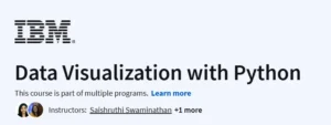 Data Visualization with Python By IBM
