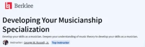 Developing Your Musicianship Specialization