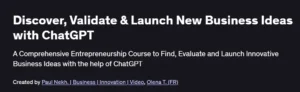 Discover, Validate & Launch New Business Ideas with ChatGPT
