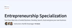 Entrepreneurship Specialization