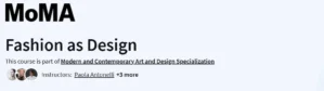 Fashion as Design