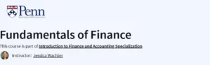 Fundamentals of Finance