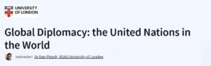 Global Diplomacy: the United Nations in the World