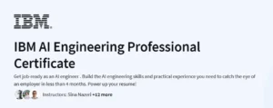 IBM AI Engineering Professional Certificate