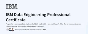 IBM Data Engineering Professional Certificate