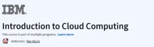 Introduction to Cloud Computing