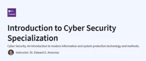 Introduction to Cyber Security Specialization