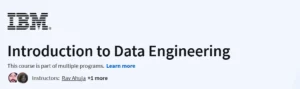 Introduction to Data Engineering