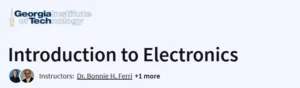 Introduction to Electronics