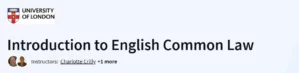 Introduction to English Common Law