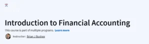 Introduction to Financial Accounting