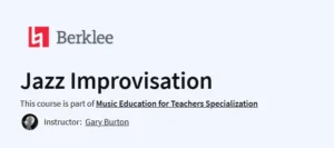 Jazz Improvisation