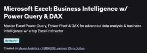 Microsoft Excel: Business Intelligence w/ Power Query & DAX