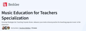 Music Education for Teachers Specialization