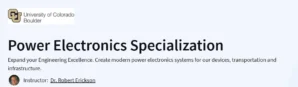 Power Electronics Specialization