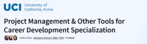 Project Management & Other Tools for Career Development Specialization