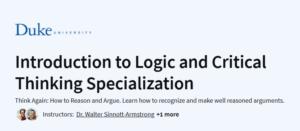 Introduction to Logic and Critical Thinking