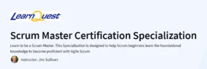 Scrum Master Certification Specialization