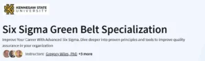 Six Sigma Green Belt Specialization