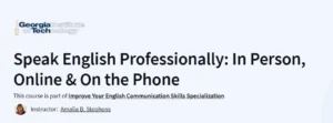 Speak English Professionally