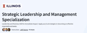 Strategic Leadership and Management Specialization