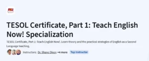 TESOL Certificate, Part 1