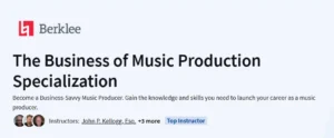 The Business of Music Production Specialization