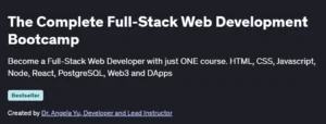 The Complete Full-Stack Web Development Bootcamp