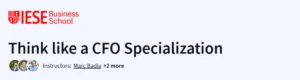 Think like a CFO Specialization