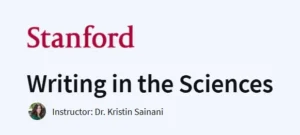 Writing in the Sciences