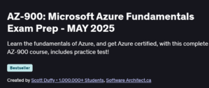 AZ-900: Microsoft Azure Fundamentals Exam Prep - MAY 2025