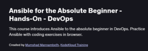 Ansible for the Absolute Beginner - Hands-On - DevOps