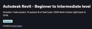 Autodesk Revit - Beginner to Intermediate level
