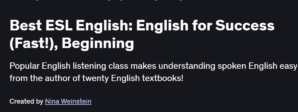 Best ESL English: English for Success (Fast!), Beginning