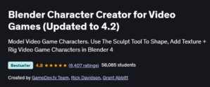 Blender Character Creator for Video Games (Updated to 4.2)