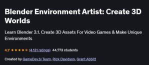 Blender Environment Artist: Create 3D Worlds